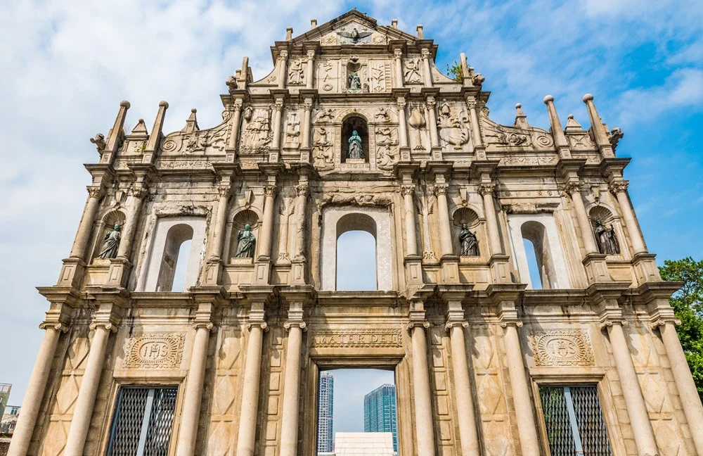 澳门大三巴牌坊